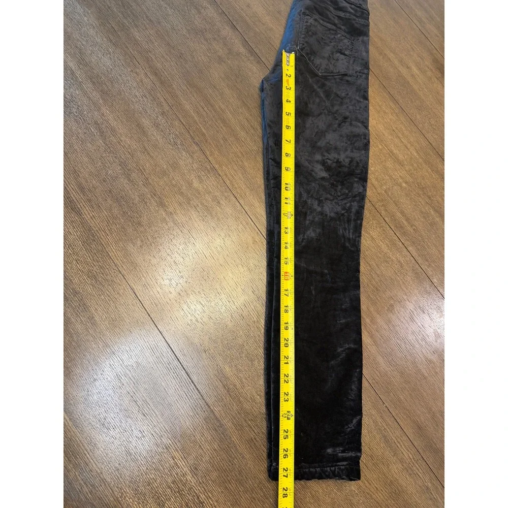 PAIGE Velvet‎ High Rise Skinny Pants Black Size 26 - Picture 7 of 7